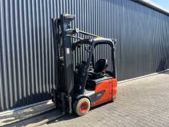 Wózki widłowe używane LINDE E14-02 ELEKTRO DREIRADFRONTSTAPLER (13062471) backdrop