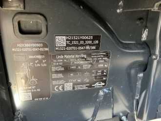 Wózki widłowe używane LINDE E14-02 ELEKTRO DREIRADFRONTSTAPLER (13062471)