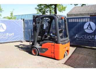 Wózki widłowe używane LINDE E14-02 ELEKTRO VIERRADFRONTSTAPLER (13041248)