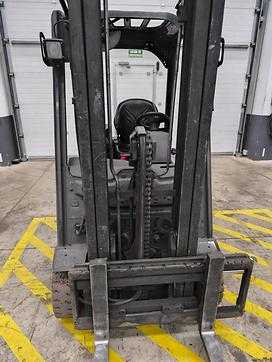 Wózki widłowe używane LINDE E14 - 386 ELEKTRO DREIRADFRONTSTAPLER (13034225)