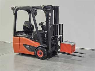 Wózki widłowe używane LINDE E14 ELEKTRO DREIRADFRONTSTAPLER (12998293) backdrop