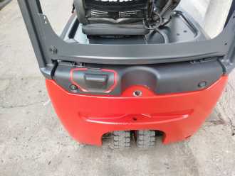 Wózki widłowe używane LINDE E14 EVO LI-ON ELEKTRO DREIRADFRONTSTAPLER (13067333)