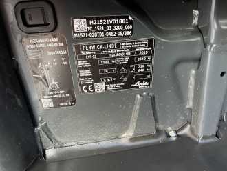 Wózki widłowe używane LINDE E15-02 ELEKTRO DREIRADFRONTSTAPLER (12987489)