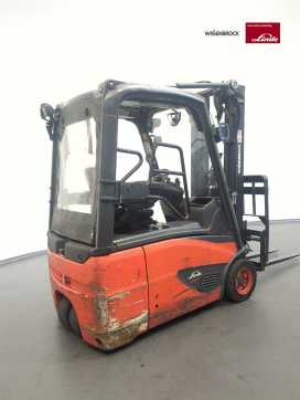 Wózki widłowe używane LINDE E16-386-02 ELEKTRO DREIRADFRONTSTAPLER (13070643)