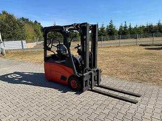 Wózki widłowe używane LINDE E16 Triplex Batterie 2022 ELEKTRO DREIRADFRONTSTAPLER (13063829)