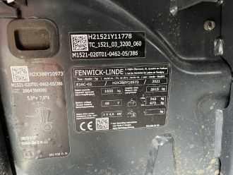 Wózki widłowe używane LINDE E16C-02 ELEKTRO DREIRADFRONTSTAPLER (13036279)