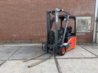 Wózki widłowe używane LINDE E16C-02 ELEKTRO DREIRADFRONTSTAPLER (13074241)