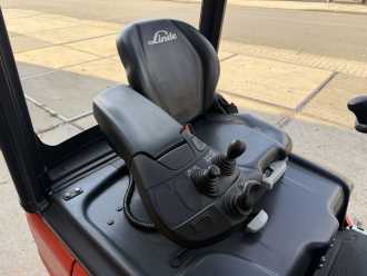 Wózki widłowe używane LINDE E16C-02 ELEKTRO DREIRADFRONTSTAPLER (13074241)