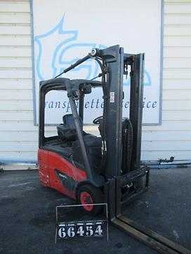 Wózki widłowe używane LINDE E16C-02 EVO ELEKTRO VIERRADFRONTSTAPLER (13074812) backdrop