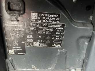 Wózki widłowe używane LINDE E16P-02 ELEKTRO VIERRADFRONTSTAPLER (13044626)