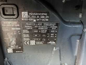 Wózki widłowe używane LINDE E16P-02 ELEKTRO VIERRADFRONTSTAPLER (13058669)