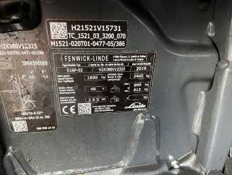 Wózki widłowe używane LINDE E16P-02 ELEKTRO VIERRADFRONTSTAPLER (13058670)