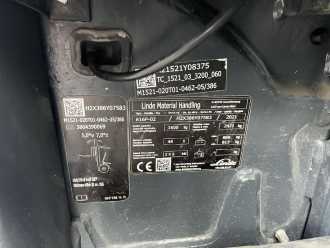 Wózki widłowe używane LINDE E16P-02 ELEKTRO VIERRADFRONTSTAPLER (13069216)