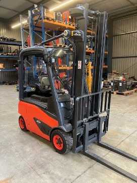 Wózki widłowe używane LINDE E16P ELEKTRO VIERRADFRONTSTAPLER (13067059)