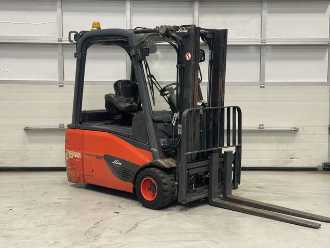 Wózki widłowe używane LINDE E20L-02 ELEKTRO DREIRADFRONTSTAPLER (12975226)
