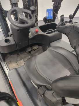 Wózki widłowe używane LINDE E20L-386-02 ELEKTRO DREIRADFRONTSTAPLER (12916165)