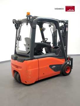 Wózki widłowe używane LINDE E20L-386-02 ELEKTRO DREIRADFRONTSTAPLER (13038973)