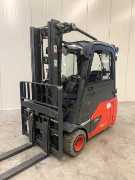 Wózki widłowe używane LINDE E20L ELEKTRO DREIRADFRONTSTAPLER (13072818) backdrop