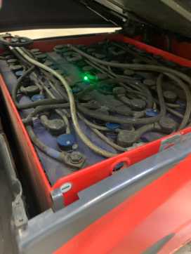 Wózki widłowe używane LINDE E20L ELEKTRO DREIRADFRONTSTAPLER (13072818)