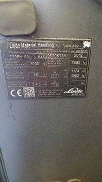 Wózki widłowe używane LINDE E20PH-01 ELEKTRO VIERRADFRONTSTAPLER (13000896)