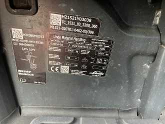 Wózki widłowe używane LINDE E20PH-02 ELEKTRO VIERRADFRONTSTAPLER (13065952)
