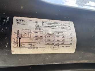 Wózki widłowe używane LINDE E20PL-02 Baujahr 2016 / Stunden 6919 HH 6,96 ELEKTRO VIERRADFRONTSTAPLER (13066320)