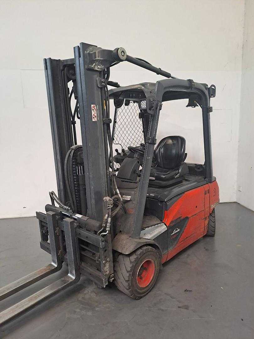Wózki widłowe używane LINDE E20PL ELEKTRO VIERRADFRONTSTAPLER (13050683)