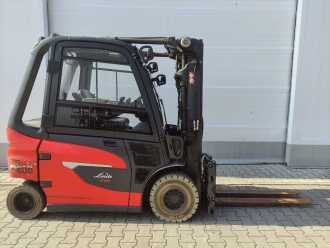 Wózki widłowe używane LINDE E25-01/1252 ELEKTRO VIERRADFRONTSTAPLER (13073837)