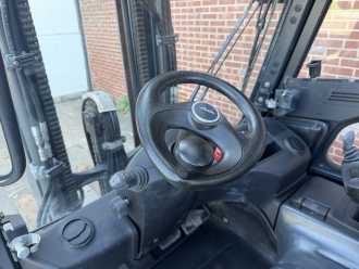 Wózki widłowe używane LINDE E25-01 ELEKTRO VIERRADFRONTSTAPLER (13056698)