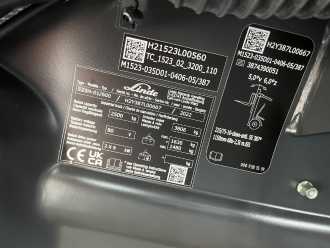 Wózki widłowe używane LINDE E25H-01/600 ELEKTRO VIERRADFRONTSTAPLER (13061042)