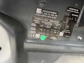 Wózki widłowe używane LINDE E25L-01 ELEKTRO VIERRADFRONTSTAPLER (13042989)