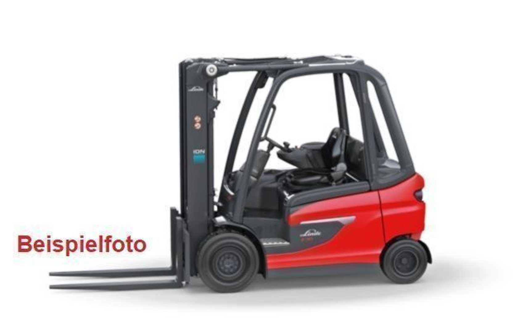 Wózki widłowe używane LINDE E35HL BR1252 ELEKTRO VIERRADFRONTSTAPLER (12863728)