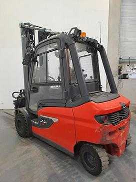 Wózki widłowe używane LINDE E35L ELEKTRO VIERRADFRONTSTAPLER (13018208)