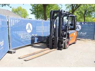 Wózki widłowe używane LINDE E50HL-01/600 ELEKTRO VIERRADFRONTSTAPLER (13041367)
