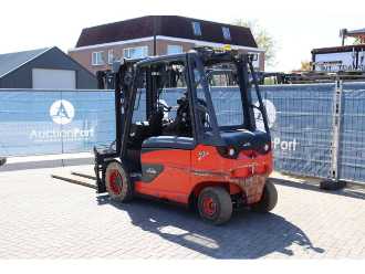 Wózki widłowe używane LINDE E50HL-01 ELEKTRO VIERRADFRONTSTAPLER (13041318)