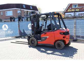 Wózki widłowe używane LINDE E50HL-01 ELEKTRO VIERRADFRONTSTAPLER (13041322)