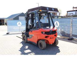 Wózki widłowe używane LINDE E50HL-01 ELEKTRO VIERRADFRONTSTAPLER (13041322)