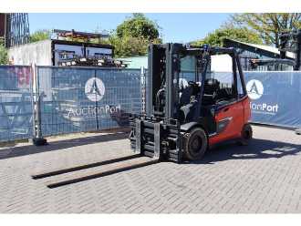Wózki widłowe używane LINDE E50HL-01 ELEKTRO VIERRADFRONTSTAPLER (13041322)