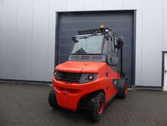 Wózki widłowe używane LINDE E80-01/900 ELEKTRO VIERRADFRONTSTAPLER (13074828)