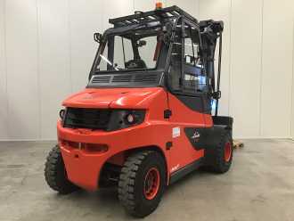 Wózki widłowe używane LINDE E80 ELEKTRO VIERRADFRONTSTAPLER (12931840)