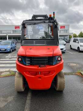 Wózki widłowe używane LINDE E80 ELEKTRO VIERRADFRONTSTAPLER (13027987)