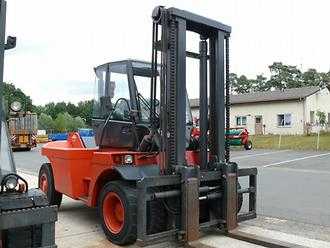 Wózki widłowe używane LINDE H 120 D DIESEL VIERRADFRONTSTAPLER (11733961)