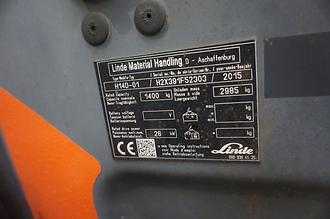 Wózki widłowe używane LINDE H 14D-01 - Triplex DIESEL VIERRADFRONTSTAPLER (13075827)
