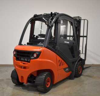 Wózki widłowe używane LINDE H 20/600 D EVO 392-02 DIESEL VIERRADFRONTSTAPLER (12870133)