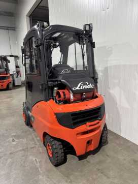Wózki widłowe używane LINDE H 20 T-01 EVO Triplex Kabine GAS VIERRADFRONTSTAPLER (13073826)