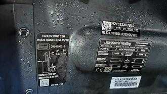 Wózki widłowe używane LINDE H 20 T-01 GAS VIERRADFRONTSTAPLER (13073748)