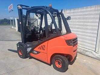 Wózki widłowe używane LINDE H 25 DIESEL VIERRADFRONTSTAPLER (13064229)