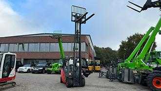 Wózki widłowe używane LINDE H 35 D -02 EVO DIESEL VIERRADFRONTSTAPLER (13075829)
