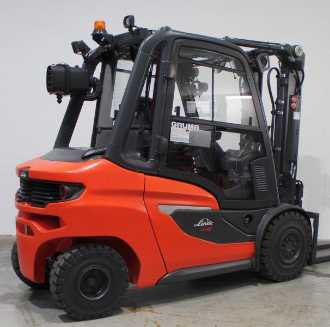 Wózki widłowe używane LINDE H 35 D 1202 DIESEL VIERRADFRONTSTAPLER (13071796)
