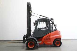 Wózki widłowe używane LINDE H 45 D 394 DIESEL VIERRADFRONTSTAPLER (12969880)